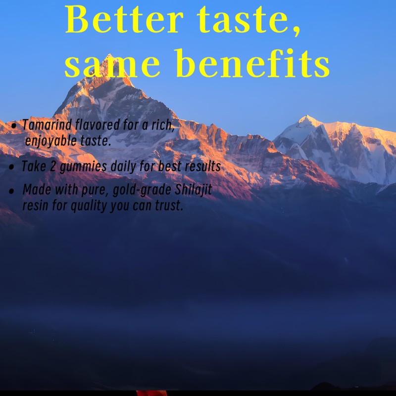 Shilajit Gold Gummies Factory - Factory Supply Stamina Strength Himalayan