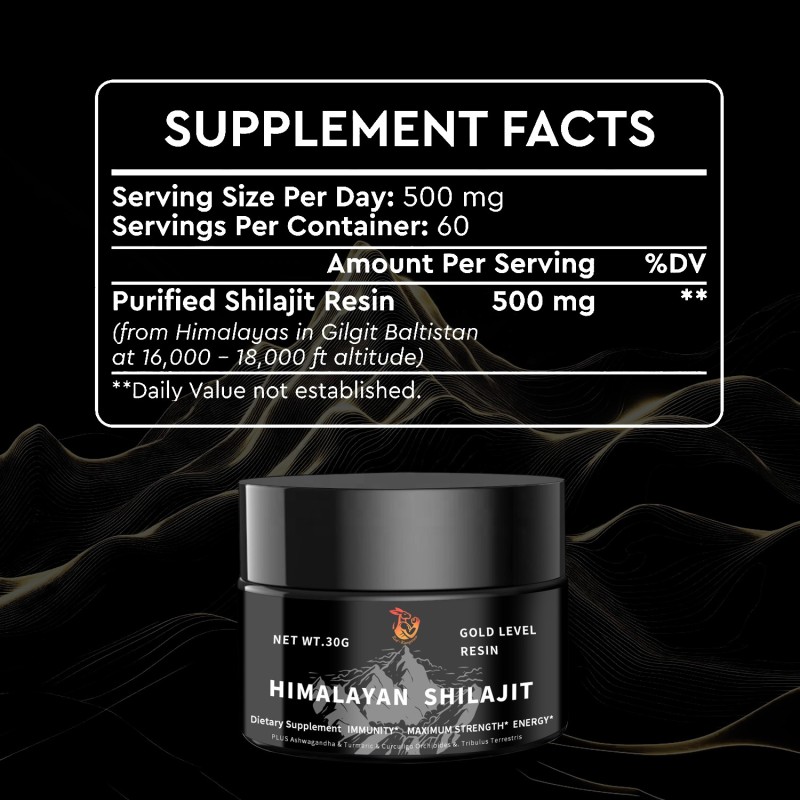 Himalayan Shilajit Resin Manufacturer - Factory Wholesales Metabolism Sports Nutrition