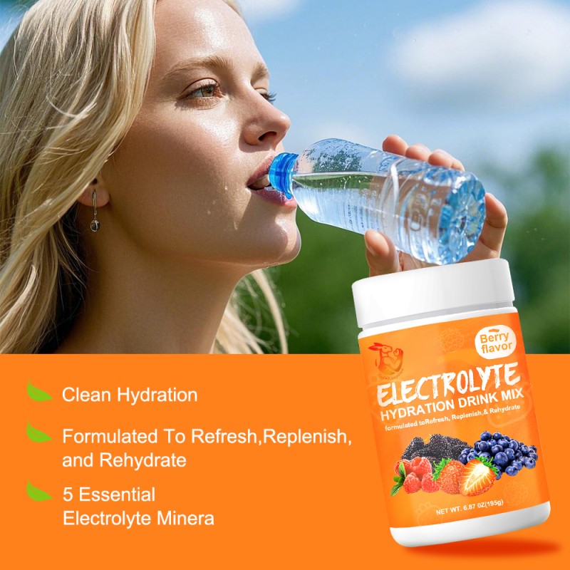 Electrolyte Drink Mix Supplier - OEM Hydration Endurance Fatigue Electrolyte Balance