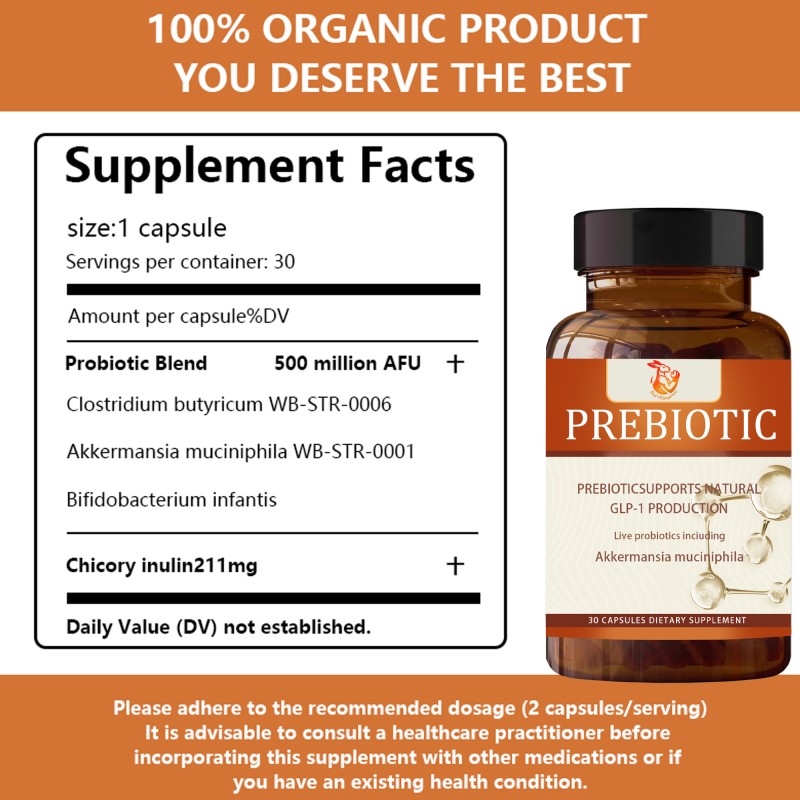 Probiotics Capsules Manufacturer - OEM Formula Digestive Prebiotic Women Men