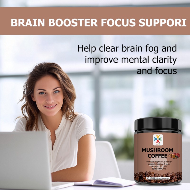 Mushroom Coffee Manufacturer - Customizable Private Label Cinnamon Lion's Mane