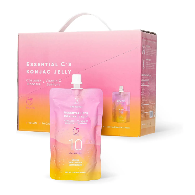 Konjac Jelly Supplier - OEM Essential Low Calorie Drinkable Vitamin C Adult