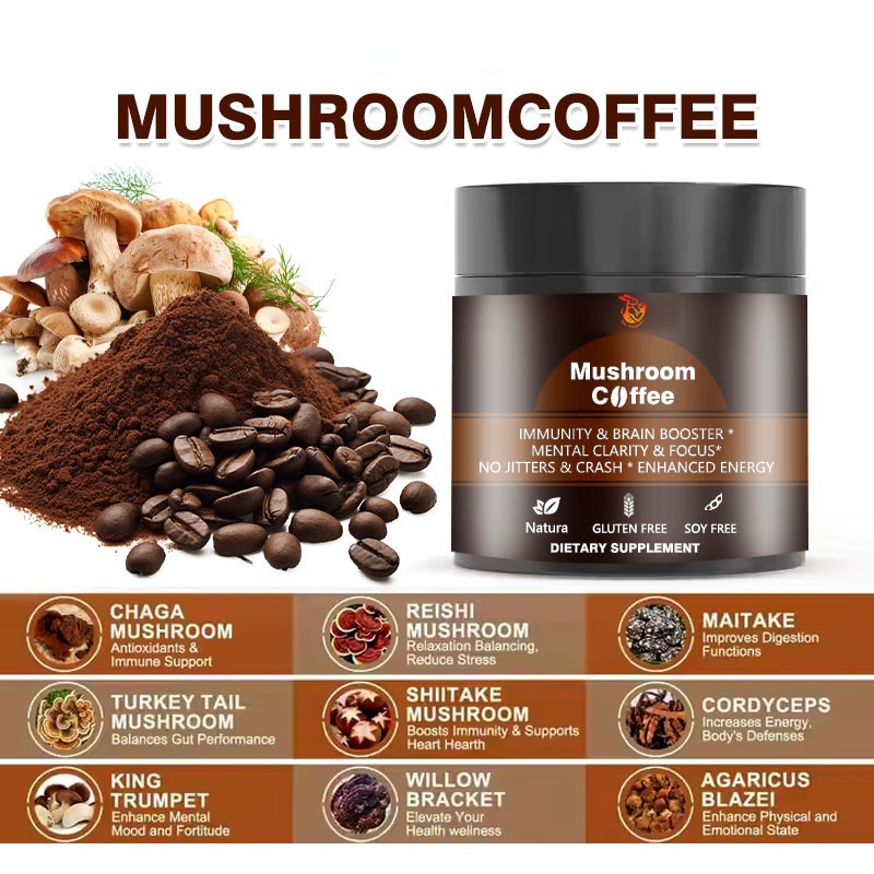 Mushroom Slim Coffee Manufacturer - OEM Private Label Digestive Gut System