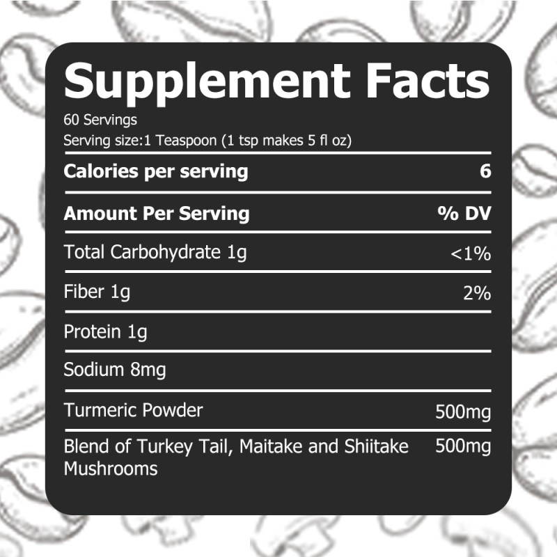 Skinny Mushroom Coffee Supplier - Genuine Turkey Tail Metabolism Fat Burning