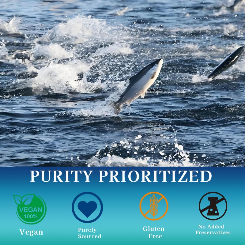 Omega-3 Softgel Manufacturer - Custom Logo Fish Oil Heart Health Dietary