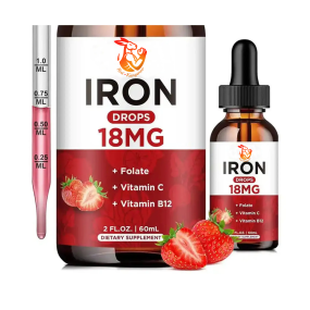 Iron Liquid Drops Supplier - Factory Wholesale Red Blood Cells Vitamin C Women