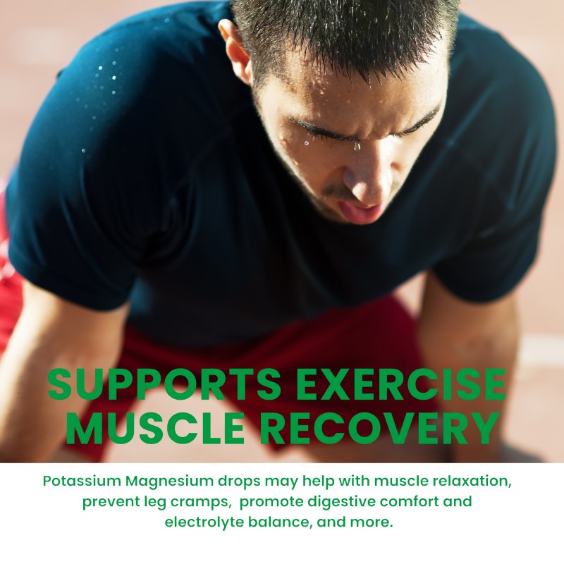 Potassium Magnesium Drops Manufacturer - Private Label Daily Nutritional Muscle Recovery