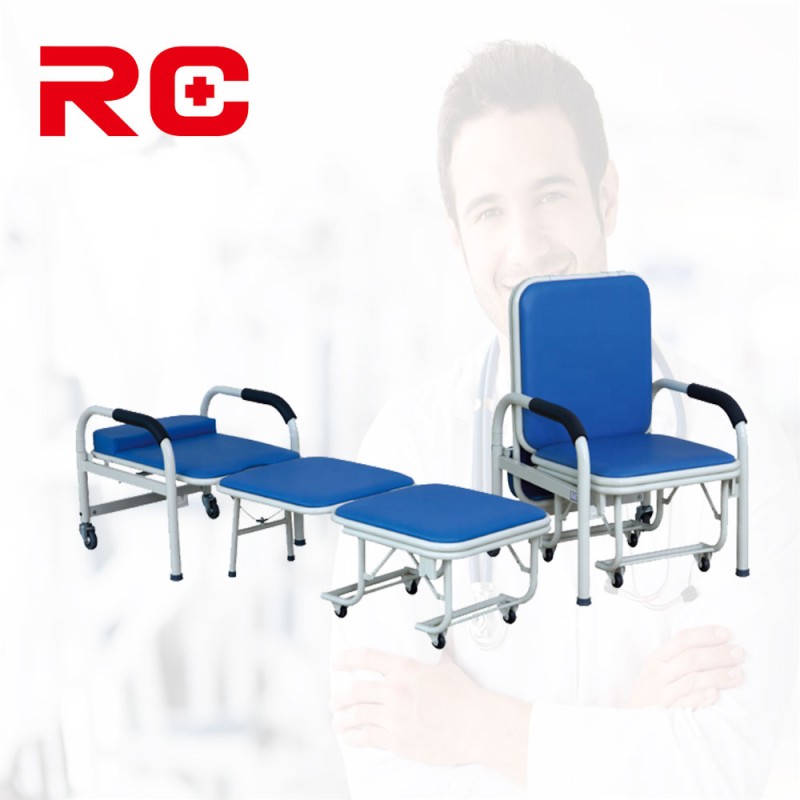 Hospital Accompany Chair Factory - Folding Sleeping Attendant Bed
