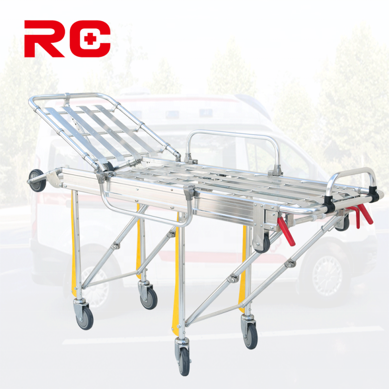 Mortuary Stretcher Manufacturer - Aluminum Ambulance Transfer Bed