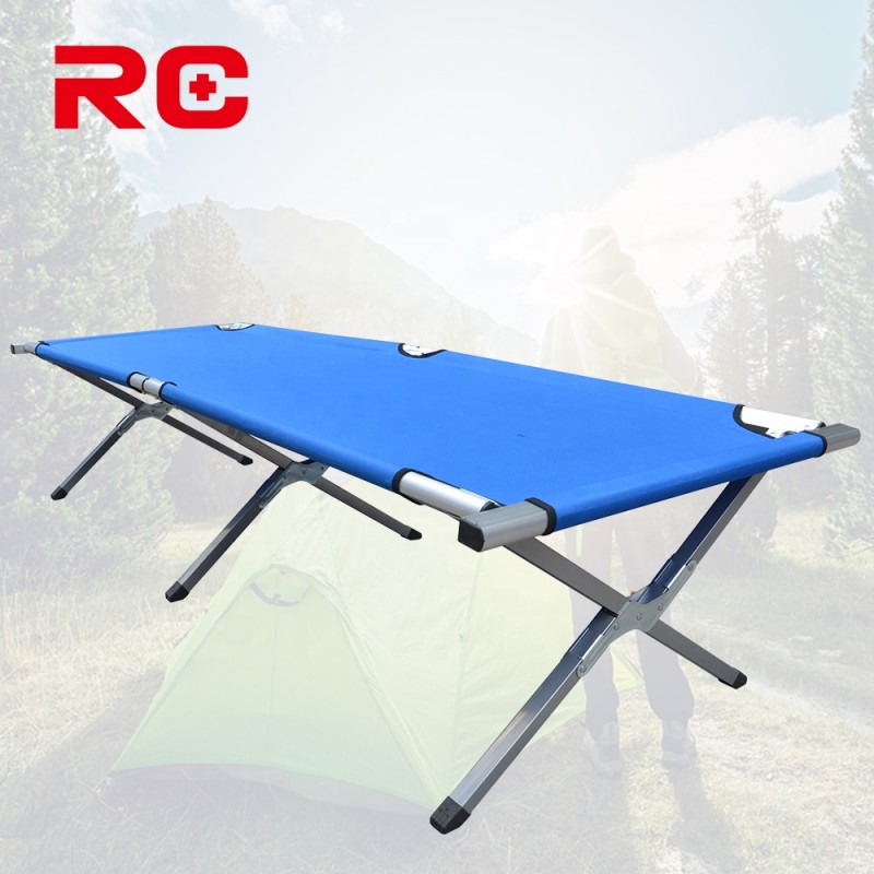 Camping Cot Supplier - Aluminum Tubes Folding Outdoor Bed
