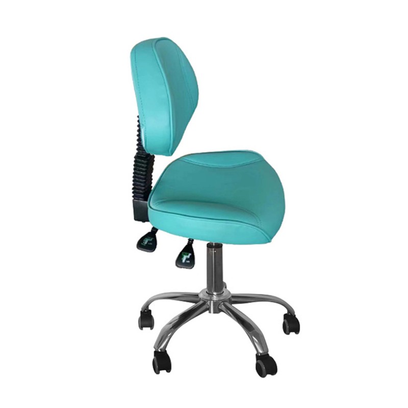 Surgical Stool Factory - Mobile Dental Nurse Stool With Armrest