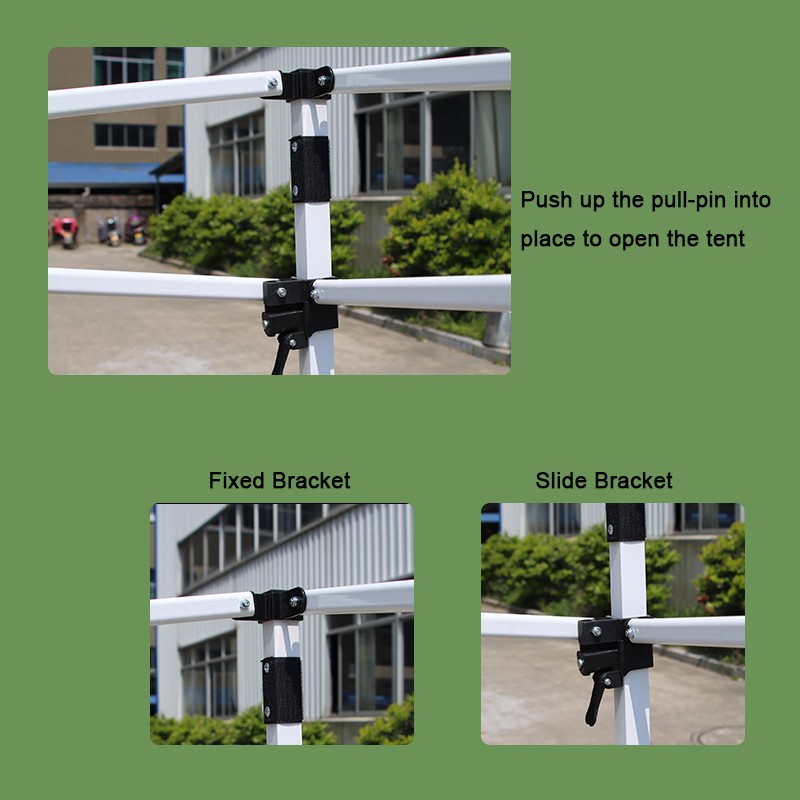 Folding Gazebo Supplier - 3x3 Heavy Duty Custom Tent