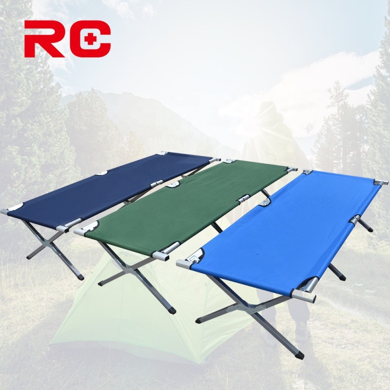 Camping Cot Supplier - Aluminum Tubes Folding Outdoor Bed