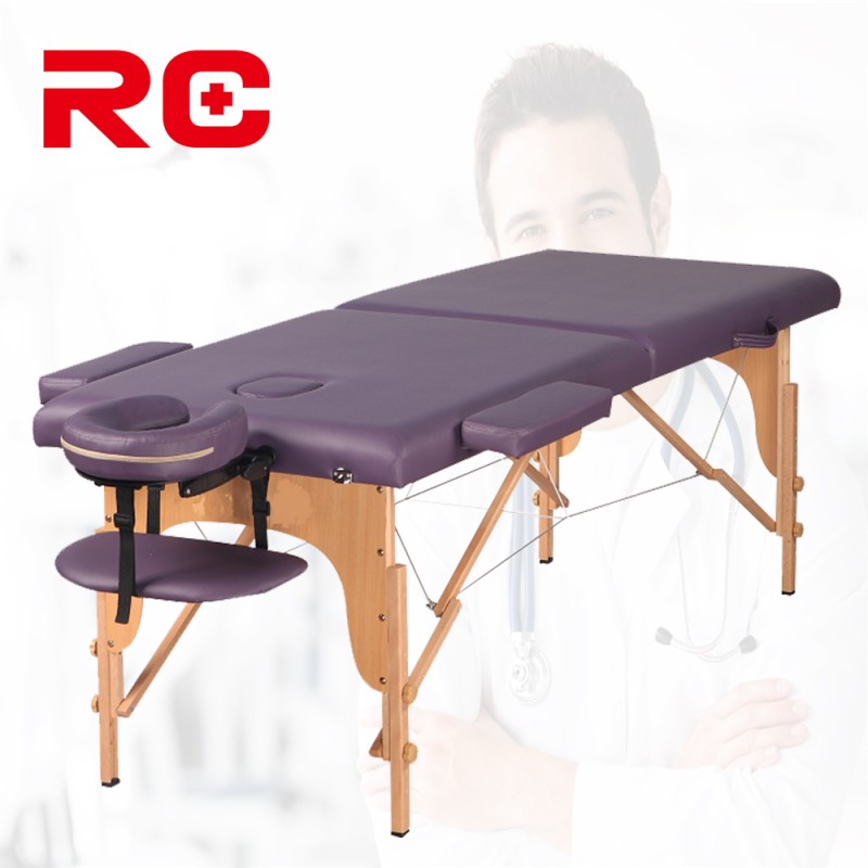 Massage Table Factory - Portable Wooden Multifunction Beauty Bed