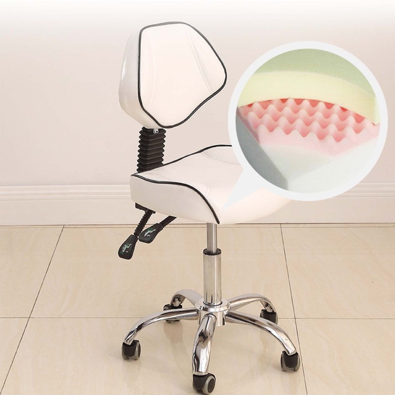 Surgical Stool Factory - Mobile Dental Nurse Stool With Armrest