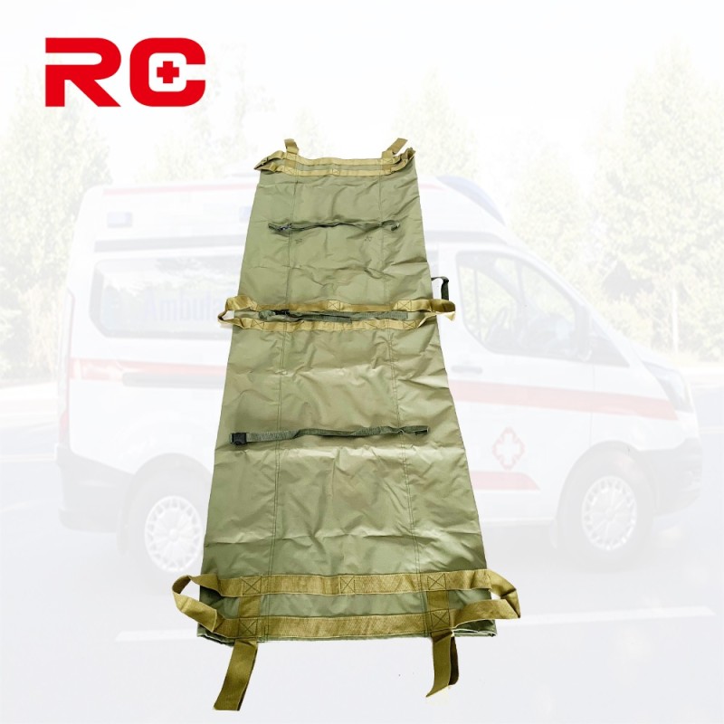 Emergency Rescue Stretcher Supplier - Foldable Design With Carry Bag