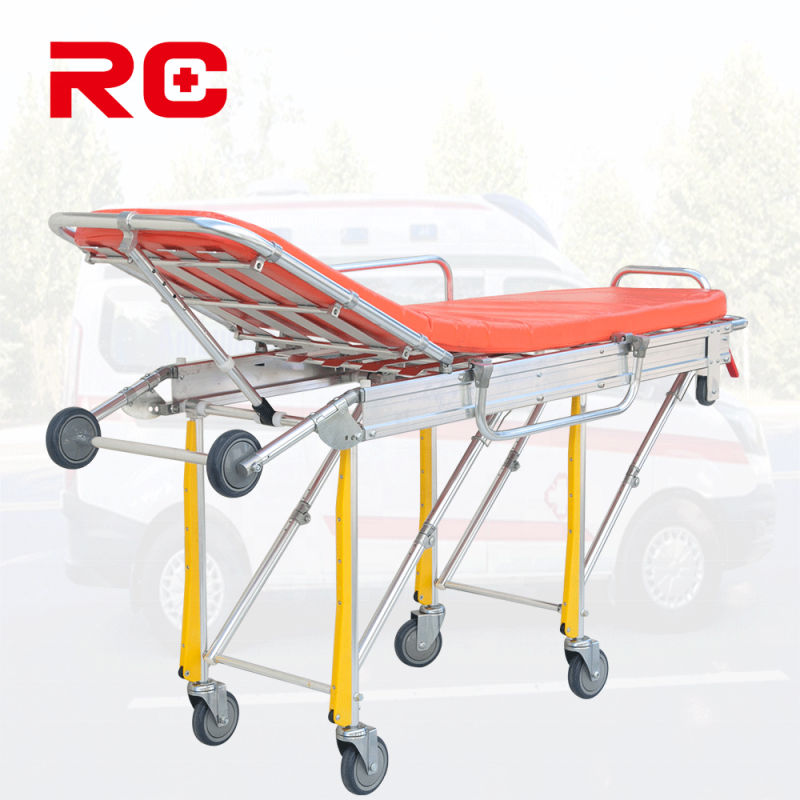 Hospital Stretcher Supplier - Automatic Loading Patient Transport Trolley