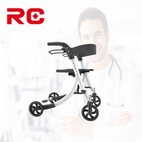 Aluminum Rollator Factory - Lightweight Walker With Brake