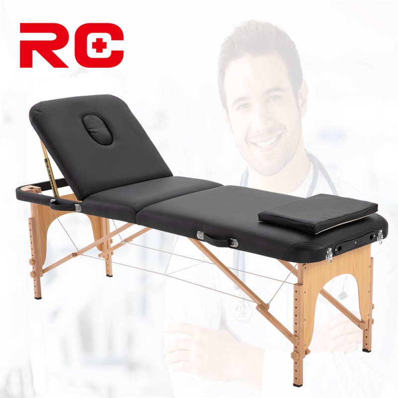 Massage Table Factory - Portable Wooden Multifunction Beauty Bed