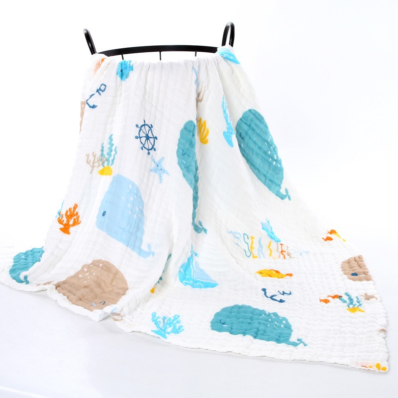Baby Blanket Manufacturer - 6 Layer Muslin Cotton Sleeping Blankets