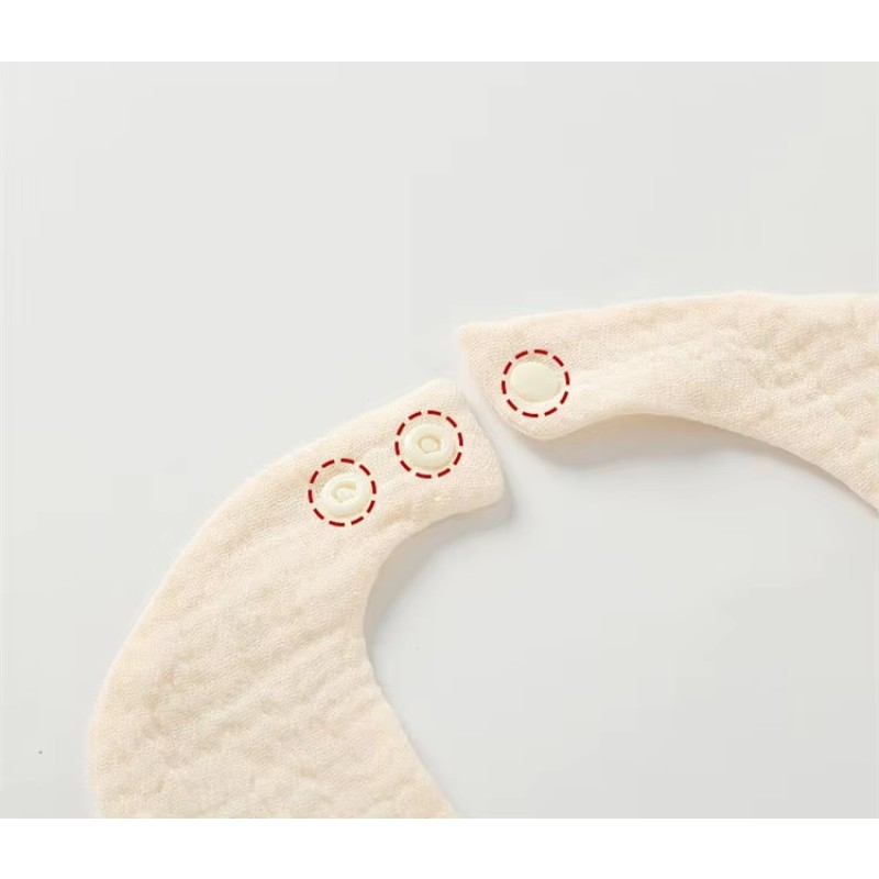 Adjustable Bib Supplier - Cotton Gauze Drool Towel Pacifier