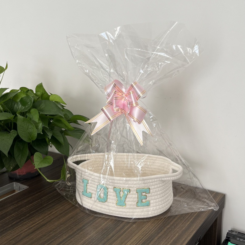 Gift Basket Manufacturer - Foldable Children Toy Snack Woven Basket