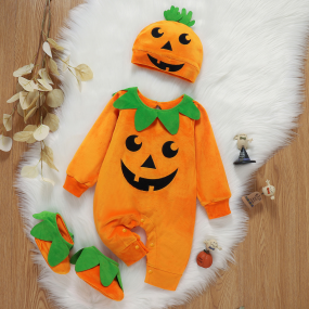 Halloween Costume Supplier - 3pcs Baby Outfits with Hat Shoes