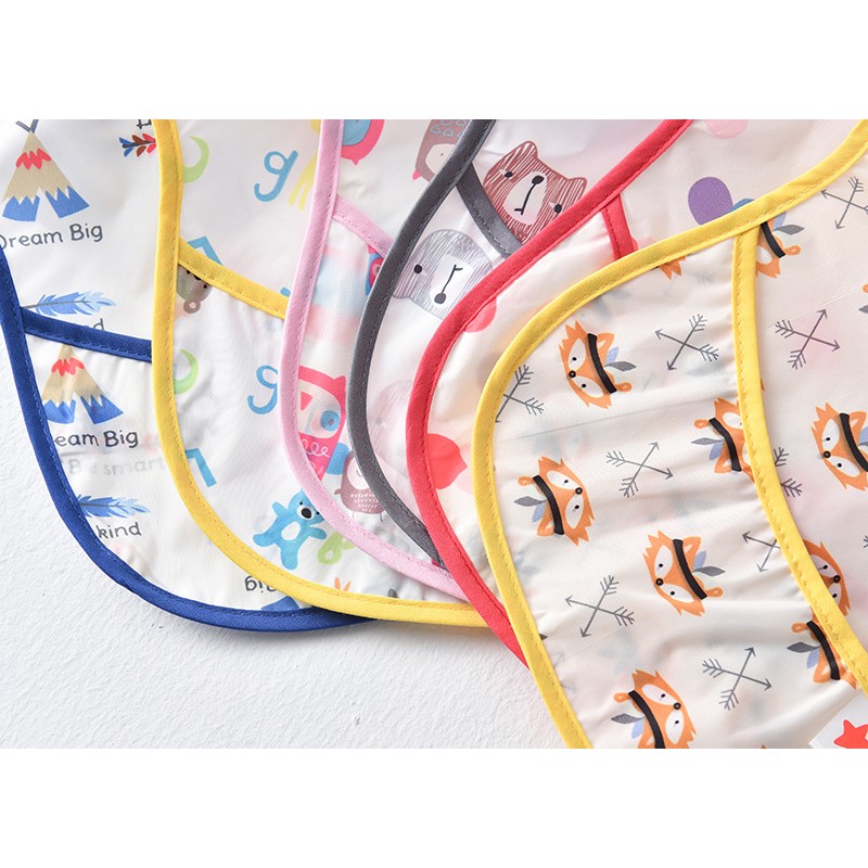 Feeding Bib Manufacturer - Polyester Smock Waterproof Apron