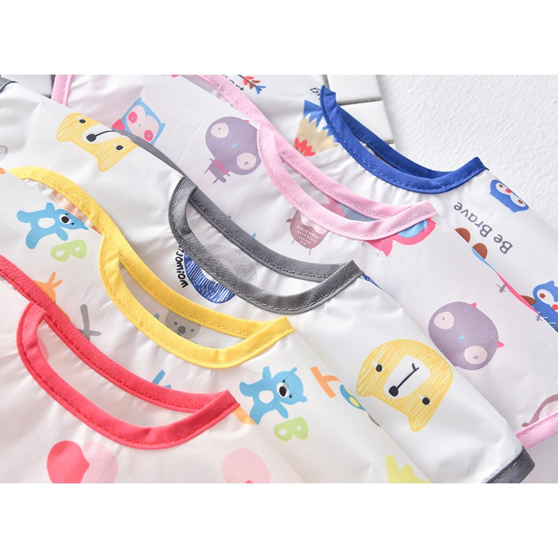 Waterproof Baby Bibs Supplier - Polyester Sleeveless Smock OEM