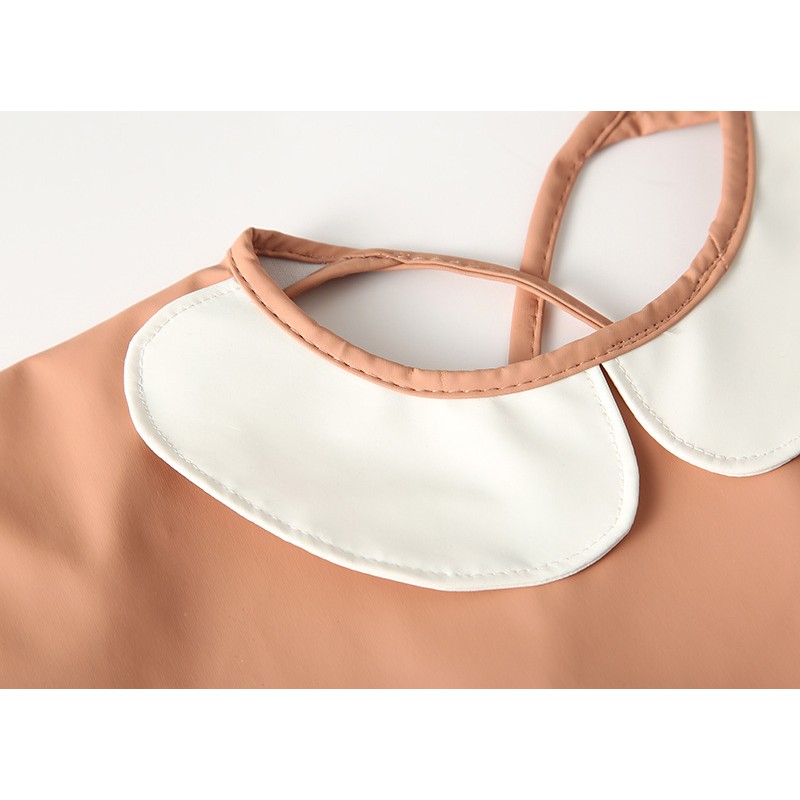 Feeding Apron Supplier - Waterproof Washable Long Sleeve with Pocket