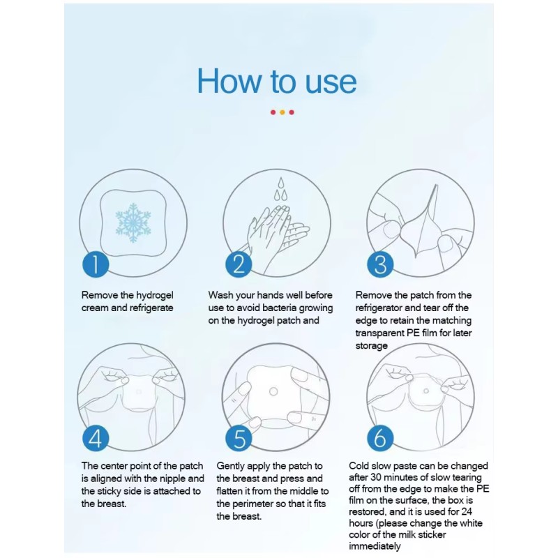 Hydrogel Breast Pads Manufacturer - Cooling Soothing Pain Relief