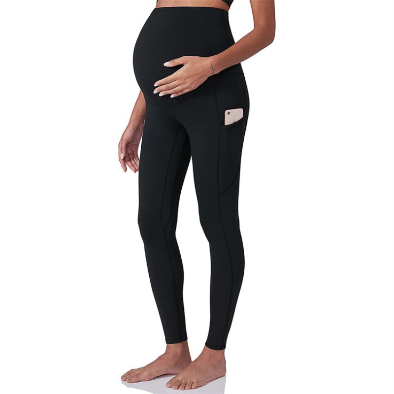 Yoga Leggings Manufacturer - High Waist with Pocket Pregnant Women