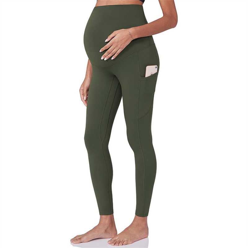 Yoga Leggings Manufacturer - High Waist with Pocket Pregnant Women