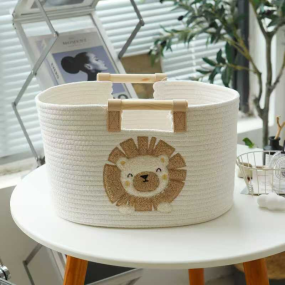 Storage Basket Factory - Custom Cartoon Woven Cotton Rope