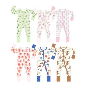 Bamboo Baby Clothes Manufacturer - Custom Knitted Pajamas Onesie