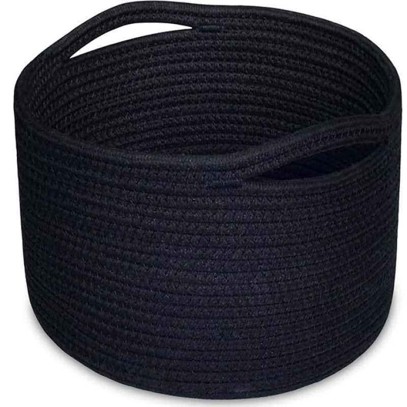 Toy Storage Basket Factory - Cotton Rope Living Room Desktop Bag