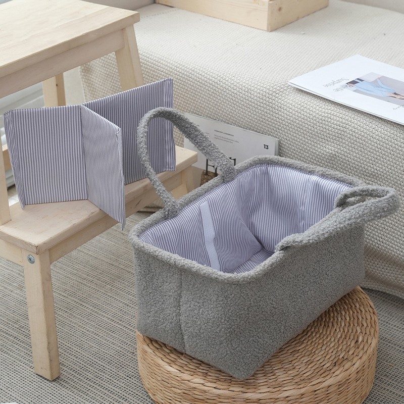 Plush Storage Set Factory - Teddy Velvet Baby Products Organization