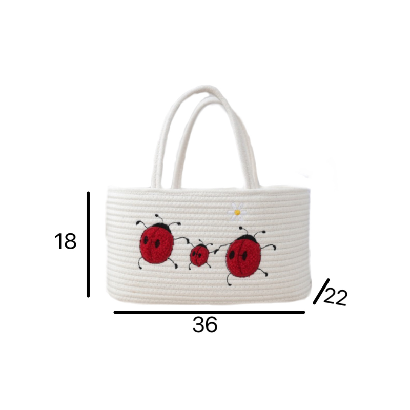 Baby Diaper Organizer Factory - Custom Embroidery Nursery Shower Gifts