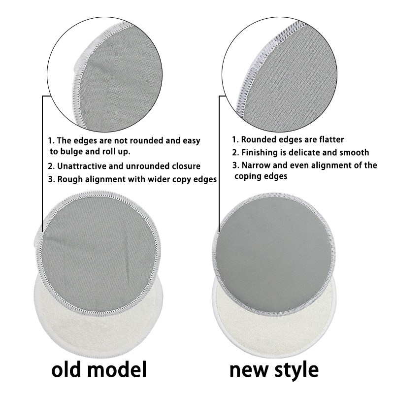 Fabric Nursing Pads Factory - Reusable Super Leak-proof 10pcs/set