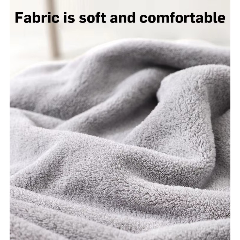 Hooded Towel Supplier - Soft Coral Velvet Animal Bath Shawl