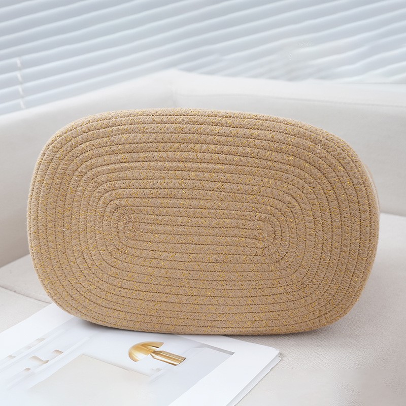 Storage Basket Factory - Cotton Rope Household Organizer with Handle