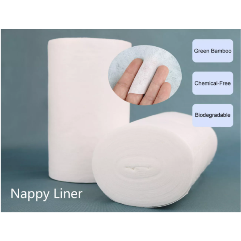 Baby Diaper Liners Factory - 100 Sheets Roll Biodegradable Waste