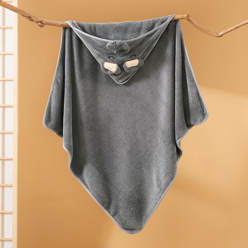 Baby Hooded Towel Manufacturer - Cute Animal Bathrobe Kids Towel