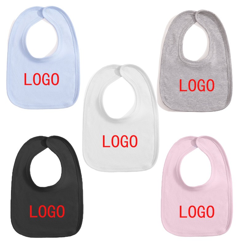 Cotton Bib Manufacturer - Custom Logo U Shape Saliva Towel
