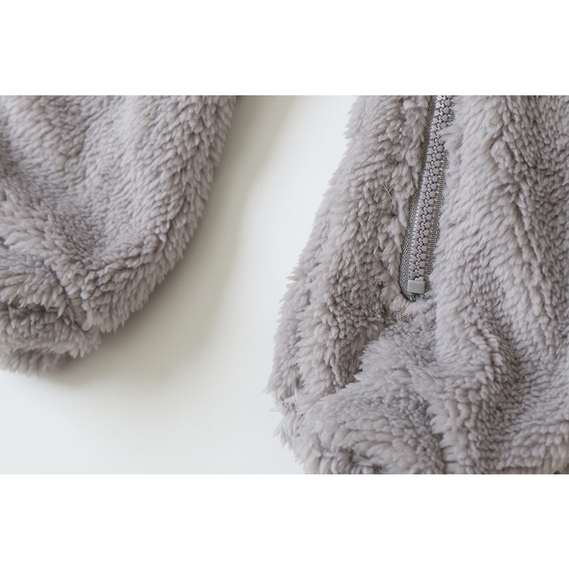 Baby Bodysuit Supplier - Warm Hooded Footed Onesie Clothing