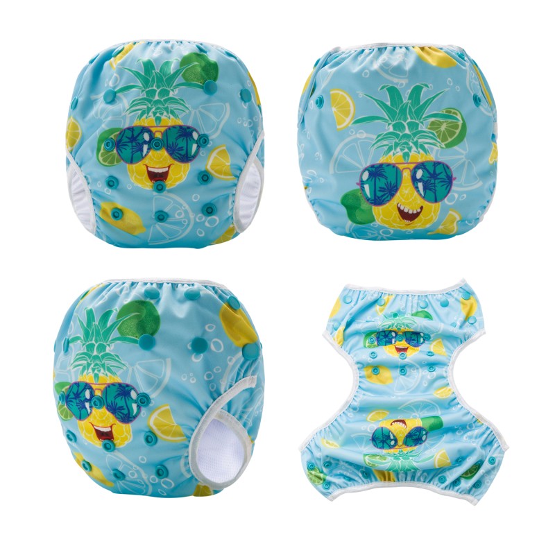 Swim Diapers Supplier - Reusable Snap One Size Adjustable