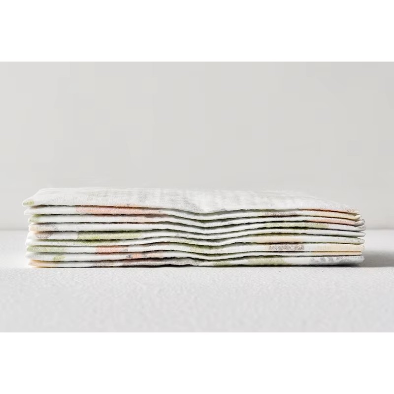 Disposable Baby Bib Supplier - 10pcs Waterproof No-woven Feeding