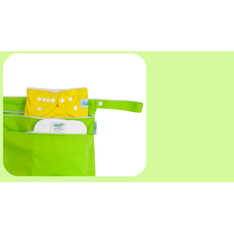 Baby Wet Bag Manufacturer - Large Capacity PUL Double Pocket