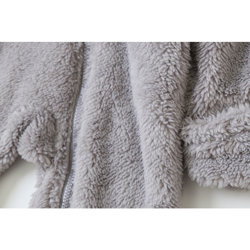 Baby Bodysuit Supplier - Warm Hooded Footed Onesie Clothing