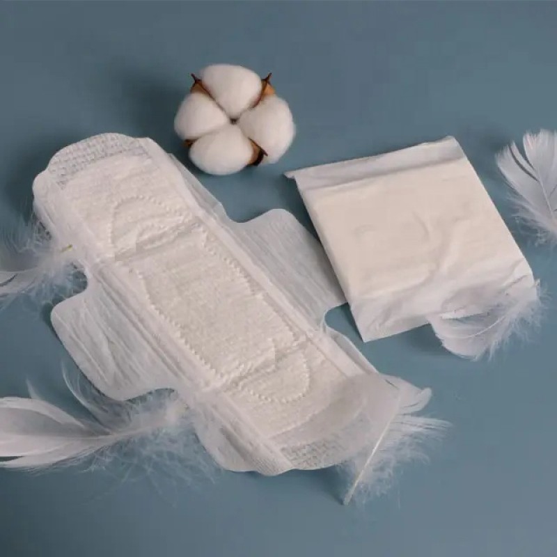 Sanitary Napkins Supplier - High Quality White Cotton Breathable